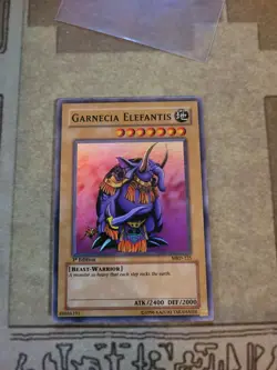 YUGIOH GARNECIA ELEFANTIS MRD-125 SUPER 1ST ED VLP 1996 - Image 3