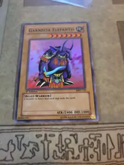 YUGIOH GARNECIA ELEFANTIS MRD-125 SUPER 1ST ED VLP 1996 - Image 5