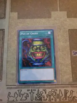 YUGIOH POT OF GREED YGLD-ENB26 COMMON 1ST ED NM 1996 - Image 1
