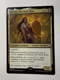 Elenda, the Dusk Rose M Commander: The Lost Caverns of Ixalan 268 NM MTG - Image 1