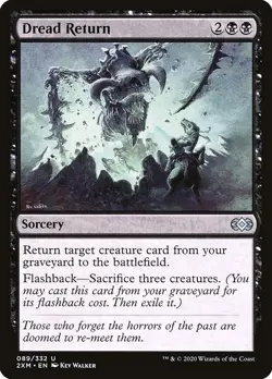 Dread Return 1x MtG Double Masters SP/NM - Image 1