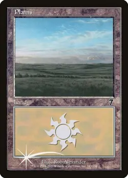 Plains Foil Seventh Edition 342 * NM MTG - Image 1