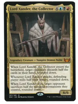 MTG Lord Xander the Collector Streets of New Capenna Magic The Gathering TCG - Image 1