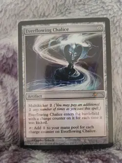1x MTG Magic The Gathering TCG - Everflowing Chalice - Rare - FNM Promo Foil - Image 1