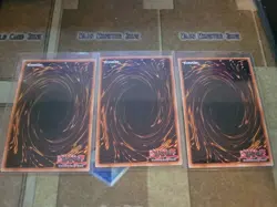 YUGIOH 3X RANK-UP-MAGIC LIMITED BARIANS FORCE YS13-ENV02 ULTRA 1ST ED LP - Image 2