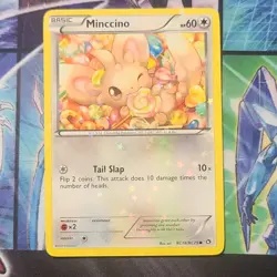 Pokemon Minccino RC18/RC25 Radiant Collection Holo Common 2013 Basic 60 HP - Image 1