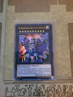 YUGIOH SUPERDIMENSIONAL ROBOT GALAXY DESTROYER REDU-EN044 ULTRA UNLIMITED ED LP - Image 1