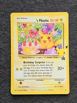 ______'s Pikachu 24/53 Celebrations Classic Collection Pokemon TCG - Image 1