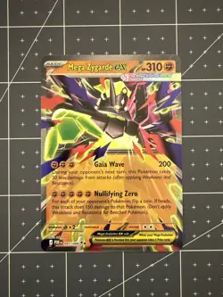 Mega Zygarde ex 047/088 Perfect Order Ultra Rare Pokemon TCG NM - Image 1