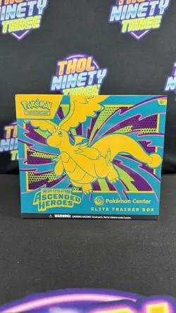 Pokemon Ascended Heros Pokemon Center Elite Trainer Box ETB Sealed New - Image 1