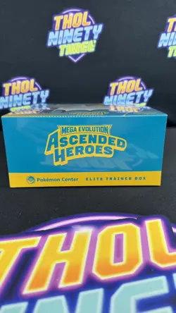 Pokemon Ascended Heros Pokemon Center Elite Trainer Box ETB Sealed New - Image 2