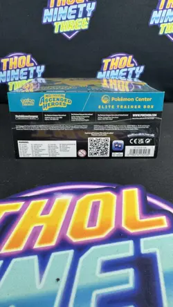Pokemon Ascended Heros Pokemon Center Elite Trainer Box ETB Sealed New - Image 5