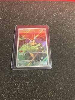 Pokemon Victini SVP 208 Illustration Rare Promo Scarlet & Violet NM Near Mint - Image 1