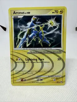 Pokemon TCG Arceus AR6 Holo Arceus Set 2009 Lp See Pics. - Image 1