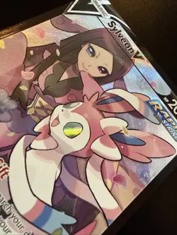 Sylveon V TG14/TG30 Brilliant Stars Trainer Gallery Ultra Rare Holo Pokemon - Image 3