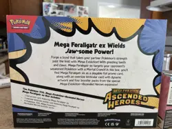 (2) Pokemon TCG Ascended Heroes Booster Bundle & Mega feraligatr & meganium Box - Image 2