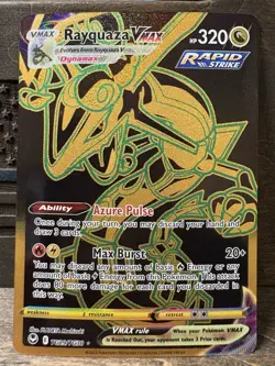 Pokemon Rayquaza VMax TG29/TG30 Silver Tempest Secret Rare - Image 1