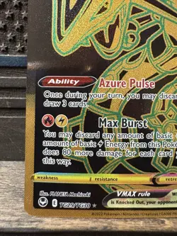 Pokemon Rayquaza VMax TG29/TG30 Silver Tempest Secret Rare - Image 4