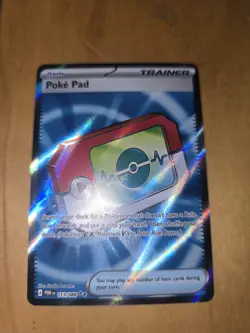 Pokemon Poke Pad Full Art Holo Trainer-Item POR 113/088 - Image 2