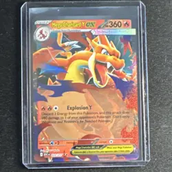 Mega Charizard Y EX 022/217 Ascended Heroes Double Rare Pokemon TCG Card - Image 1