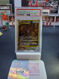 2022 Pokemon Giratina VSTAR 261/172 Ultra Rare Holo Japanese PSA 10 Gem Mint 💎 - Image 3