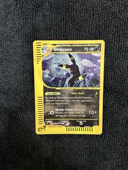 Pokemon Umbreon Holo Rare Skyridge 70 HP H30/H32 2003 E-Reader - Image 2