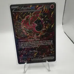 Pokemon Oricorio Basic EX 190 HP MEP 024 Fire Wing Promo Holo - Image 1