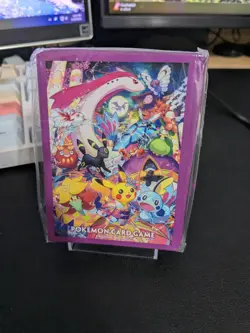 Pokemon Center Japan Sleeves Pikachu Umbreon Milotic Festival Art 64ct Sealed - Image 1