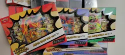 Pokemon Mega Evolution Ascended Heroes Lot Ex Box Set of 3 + Pack Sleeves - Image 1