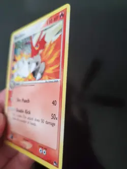 Blaziken 1/17 Holo Swirl Pokemon TCG POP Series 1 Rare Card NM Near Mint - Image 4