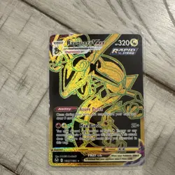 Pokemon Rayquaza VMAX Secret Rare Holo TG29/TG30 Silver Tempest 320 HP Card - Image 1