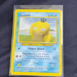 Pokemon Psyduck 79/105 Neo Destiny 2000 TCG English 50 HP Basic Vintage Card - Image 1