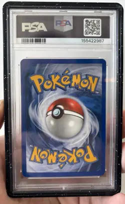 2006 Pokemon Black Star Promos Rayquaza ex PSA 7 PERFECT HAND SWIRL 🔥 RARE - Image 5