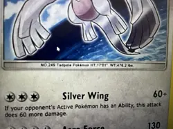 Pokemon TCG Lugia No 249 tadpole - Image 3