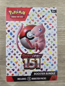 151 Booster Bundle Pokemon TCG Scarlet and Violet Kanto NEW SEALED - Image 1