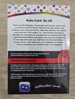 151 Booster Bundle Pokemon TCG Scarlet and Violet Kanto NEW SEALED - Image 2