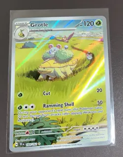 Grotle Illustration Rare 164/162 - Temporal Forces Pokemon - Image 1