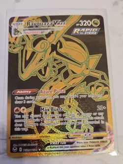 Rayquaza VMAX Pokemon TCG TG29/TG30 Silver Tempest Secret Rare Holo 320 HP - Image 3