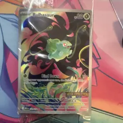 Pokemon TCG Mega Evolution Bulbasaur Pikachu Holo Promo Pack - Image 1