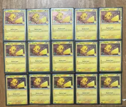Lot of 15 Pikachu 051/162 2026 Pokemon Day 30th Anniversary Promos - Image 1