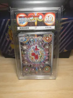 Medicham 241/217 ACE 10 Illustration Rare Ascended Heros Pokemon TCG - Image 1