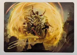 Heroic Intervention Art Card (Gold-Stamped Signature) Art Series, NM - MTG - Image 1