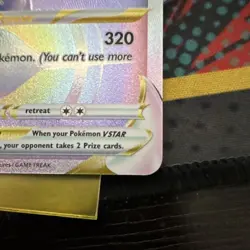 Pokemon Charizard VSTAR Rainbow Secret Rare Holo Brilliant Stars 174/172 2022 - Image 4