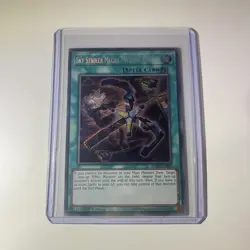 Yugioh Sky Striker Mecha - Widow Anchor BLHR EN092 Secret Rare 1st ED - Image 1