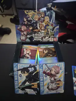 Union Arena Sword Art Online Vol 1. Bulk Plus Vol 1. & 2. Box Topper Packs - Image 2
