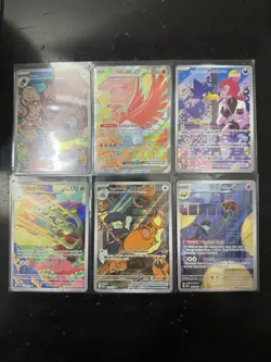 Pokemon Illustration Rare Card Lot - NM - Destined Rivals DR - IR's 198 200 202 - Image 1