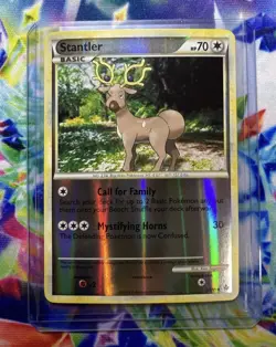 Stantler [Reverse Holo] - (64/95) HGSS: Unleashed - Pokemon Card - Image 1