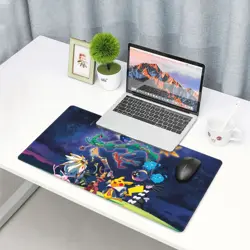 Rayquaza - Board Card Game Pokemon Playmat Game Mousepad Play Mat of TCG 3871 - Image 4