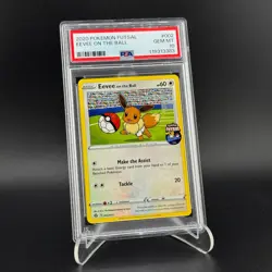 PSA 10 Eevee On The Ball Sealed OVP Futsal Promo Pokemon TCG Graded Card Karte - Image 1