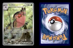 VIVILLON 193/191 ILLUSTRATION RARE SURGING SPARKS POKEMON HOLO NM/M - Image 3
